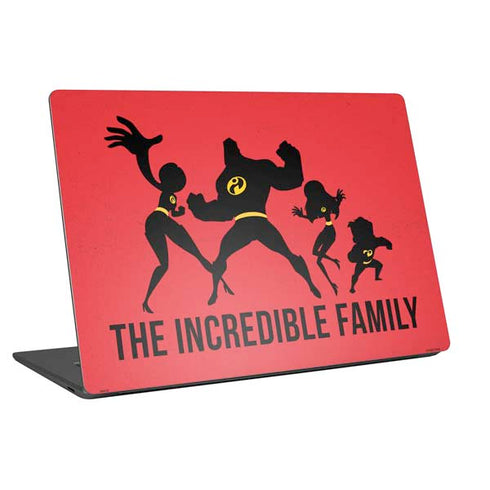 Disney The Incredibles Family Sillhouette Universal Laptop 11in (8.8 x 6.2in) Skin